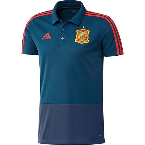 ADIDAS ESPAA 18 POLO azul