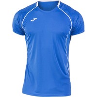 Joma camiseta técnica manga corta hombre Joma OLIMPIA CTA M/C AZBL vista frontal Joma camiseta técnica manga corta hombre Joma OLIMPIA CTA M/C AZBL vista frontal
