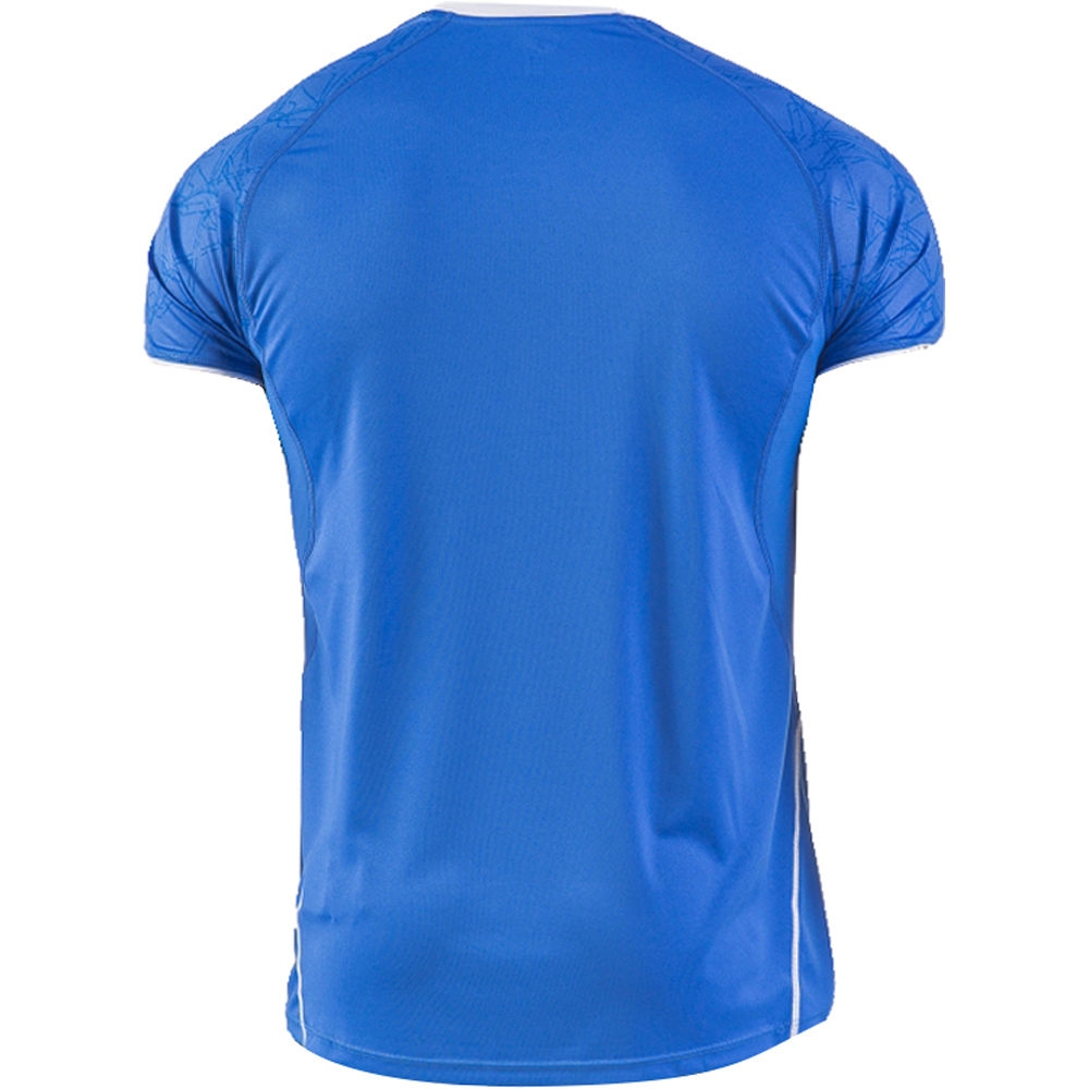 Joma camiseta técnica manga corta hombre Joma OLIMPIA CTA M/C AZBL vista trasera Joma camiseta técnica manga corta hombre Joma OLIMPIA CTA M/C AZBL vista trasera