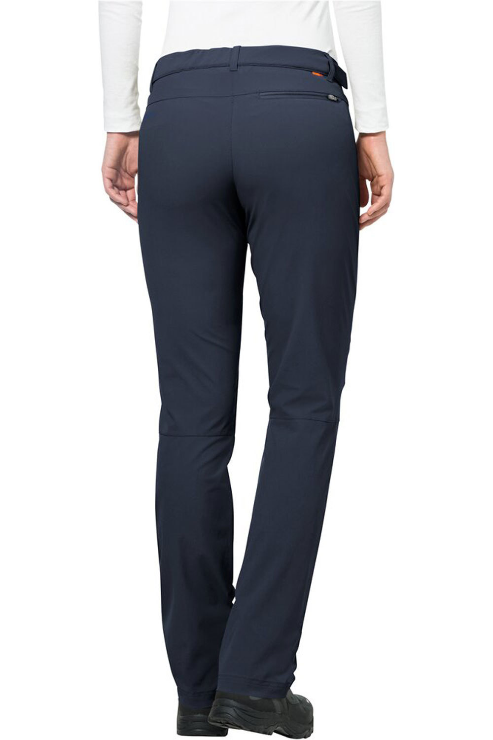Vaude pantalón montaña mujer Vaude Farley Stretch Pants II vista trasera Vaude pantalón montaña mujer Vaude Farley Stretch Pants II vista trasera