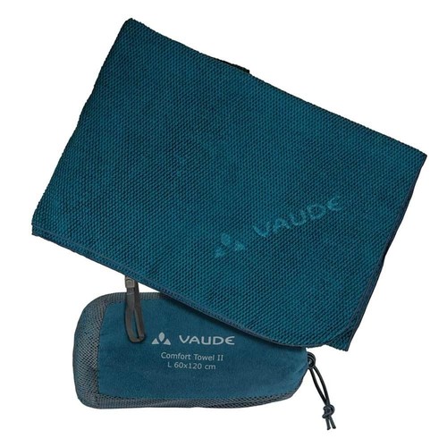 VAUDE COMFORT TOWEL II azul