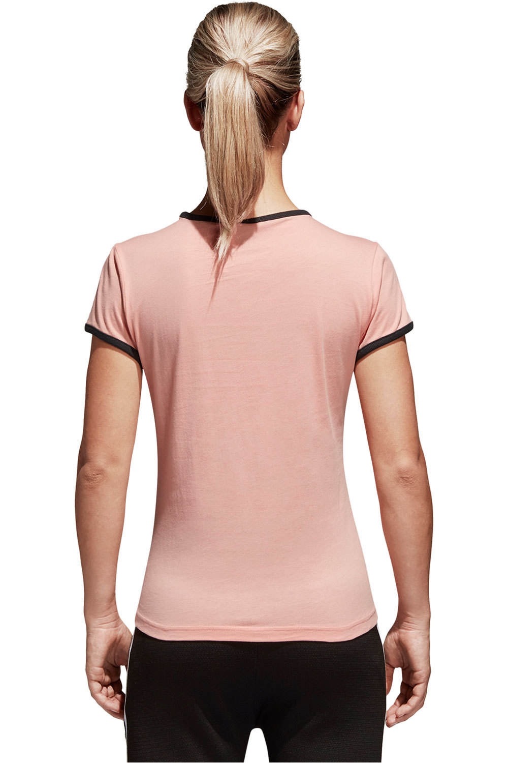 adidas camiseta manga corta mujer Adidas W SID Slim Tee vista trasera adidas camiseta manga corta mujer Adidas W SID Slim Tee vista trasera