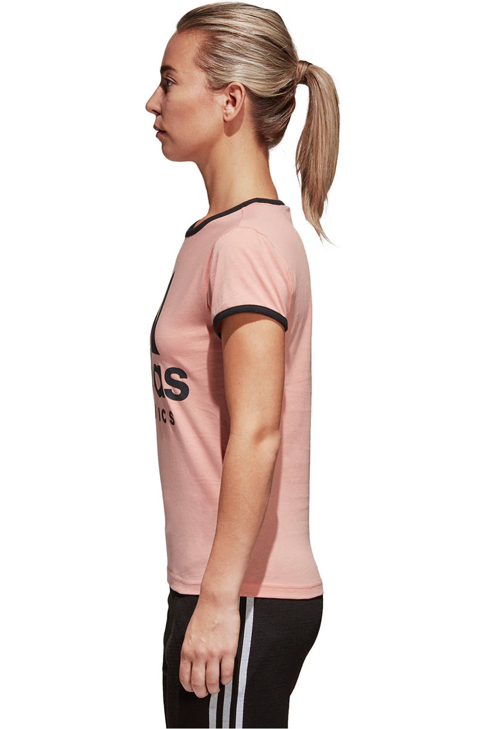 adidas camiseta manga corta mujer Adidas W SID Slim Tee vista detalle adidas camiseta manga corta mujer Adidas W SID Slim Tee vista detalle