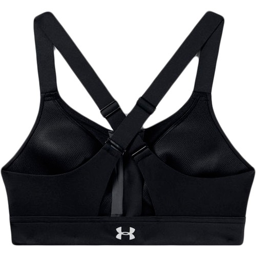 UNDER ARMOUR UA VANISH HIGH ZIP BRA negro