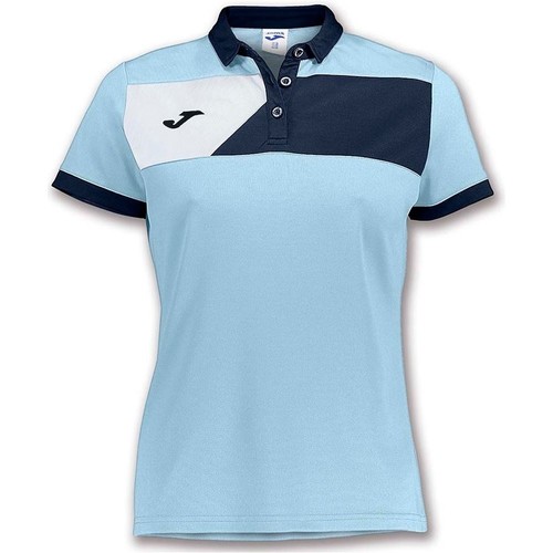 JOMA POLO CREW II M/C MUJER azul