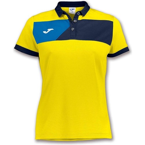 JOMA POLO CREW II M/C MUJER amarillo