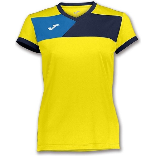 JOMA CAMISETA CREW II M/C MUJER amarillo