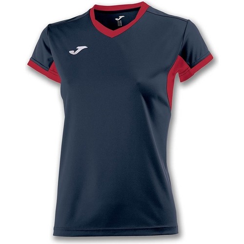 JOMA CAMISETA CHAMPION IV M/C MUJER azul