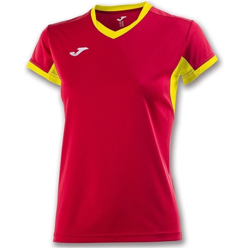 JOMA CAMISETA CHAMPION IV M/C MUJER rojo