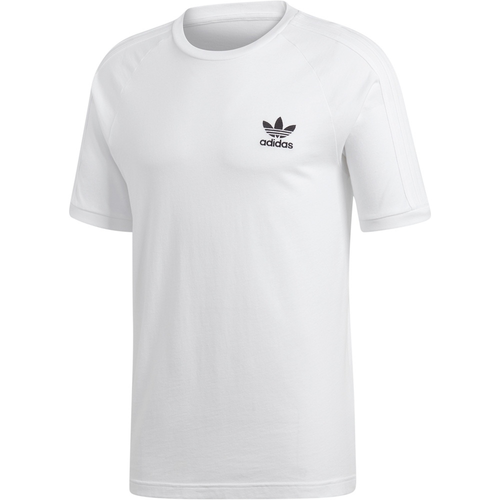 adidas camiseta manga corta hombre Adidas 3-STRIPES TEE vista frontal adidas camiseta manga corta hombre Adidas 3-STRIPES TEE vista frontal