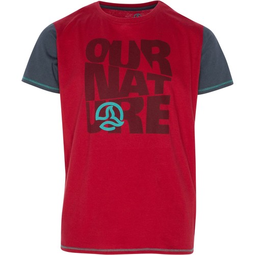 TERNUA CAMISETA CLARNE rojo