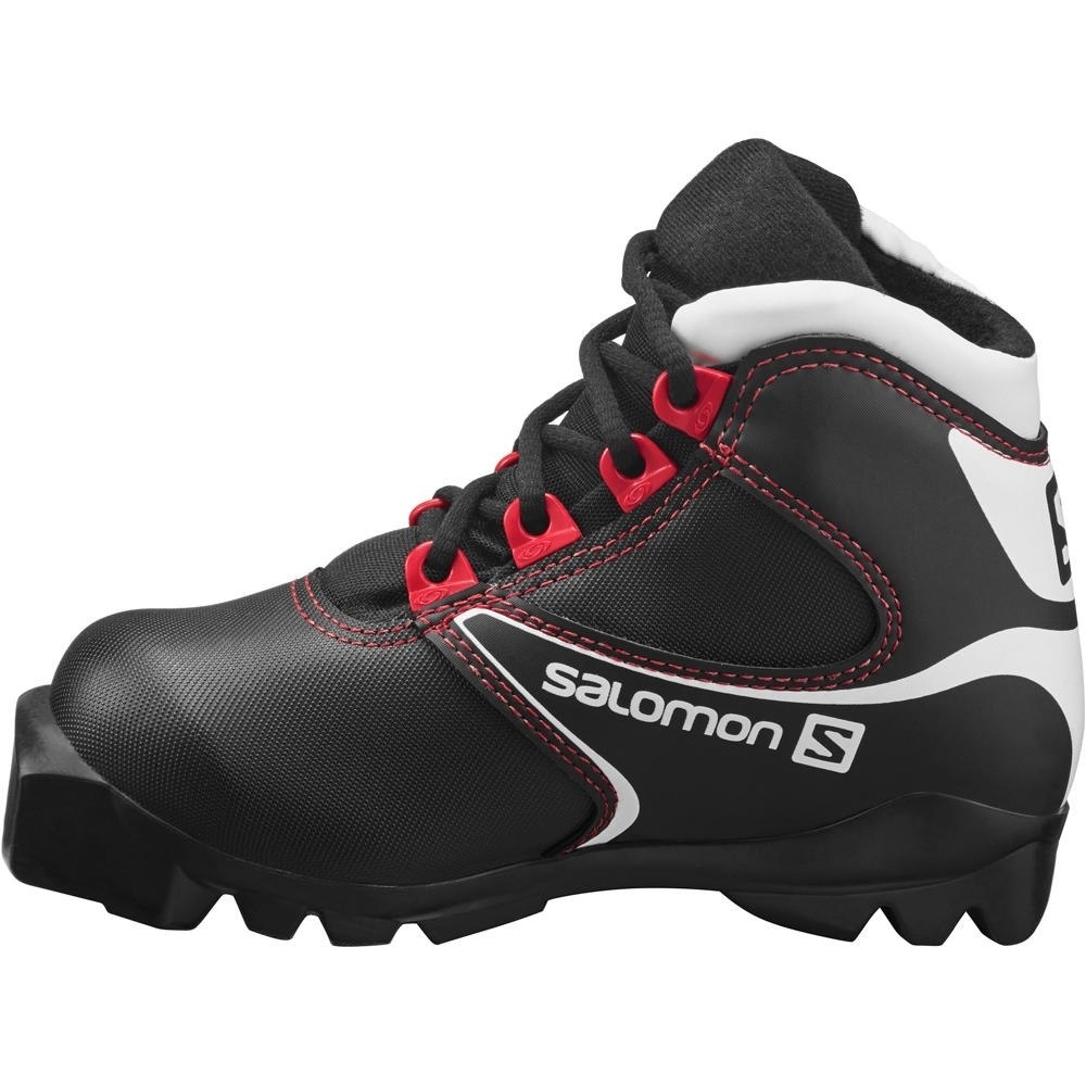 Salomon botas esquí de fondo infantiles Salomon TEAM vista trasera Salomon botas esquí de fondo infantiles Salomon TEAM vista trasera