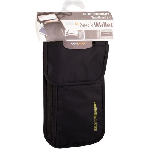 SEATOSUMMIT NECK WALLET 5 negro