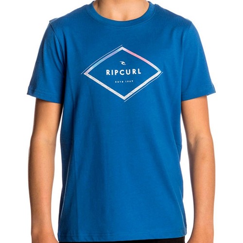 RIP CURL DIAMOND WILKO SS TEE azul