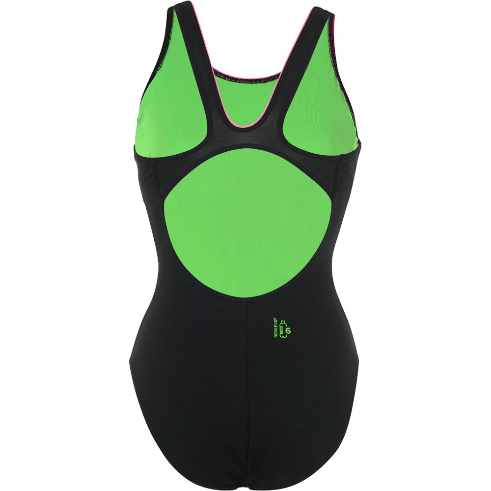 Aquasphere bañador natación mujer Aquasphere AMELIA vista trasera Aquasphere bañador natación mujer Aquasphere AMELIA vista trasera