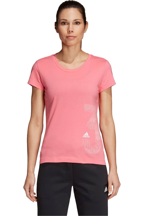 ADIDAS _E_W GFX TEE rosa