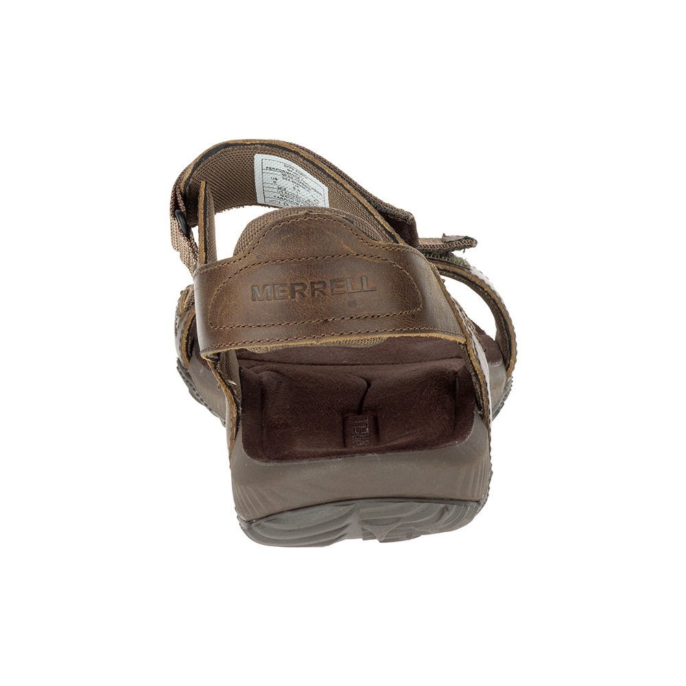 Merrell sandalias trekking hombre Merrell TERRANT STRAP _T vista trasera Merrell sandalias trekking hombre Merrell TERRANT STRAP _T vista trasera