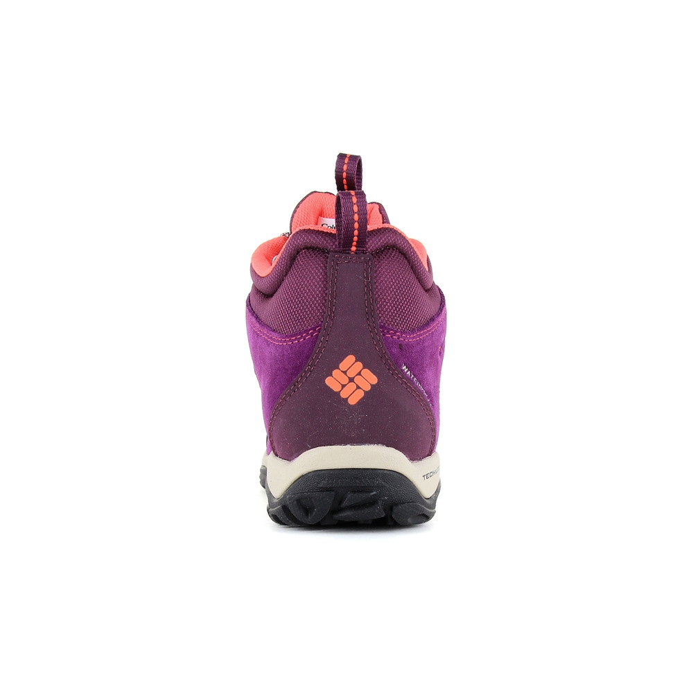 Columbia bota trekking mujer Columbia FIRE VENTURE MID WATERPROOF vista trasera Columbia bota trekking mujer Columbia FIRE VENTURE MID WATERPROOF vista trasera