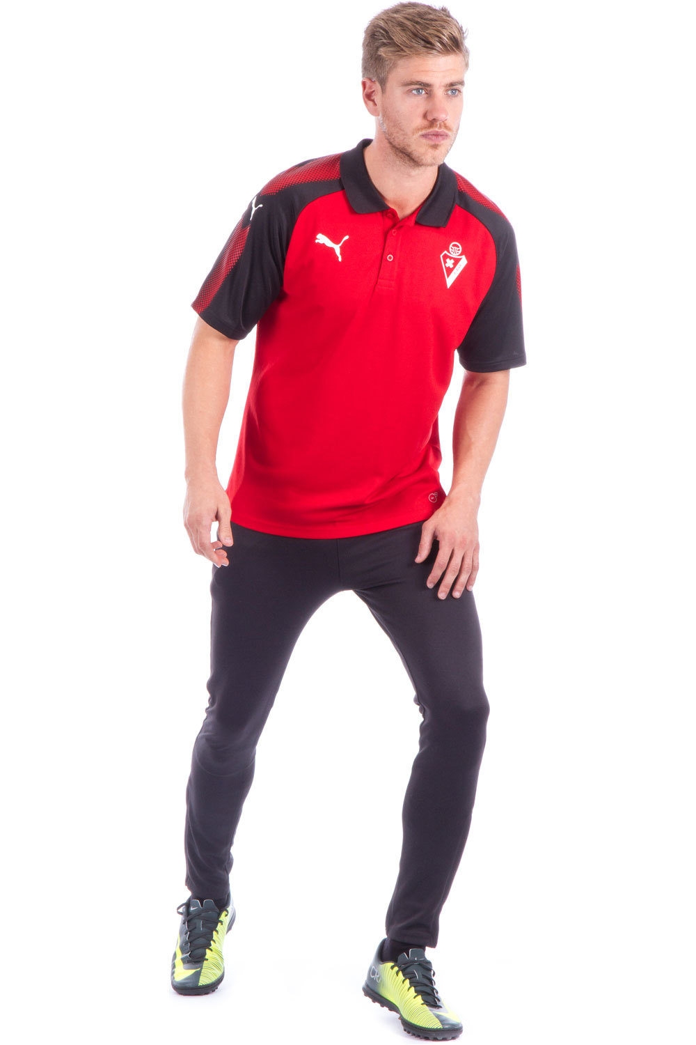 Eibar camiseta de fútbol oficiales Eibar EIBAR 18 POLO RO vista detalle Eibar camiseta de fútbol oficiales Eibar EIBAR 18 POLO RO vista detalle