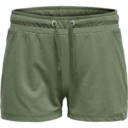 ONLY ONPAGNETA SWEAT SHORTS verde