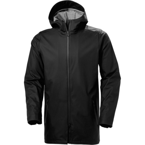 HELLY HANSEN COPENHAGEN RAINCOAT negro