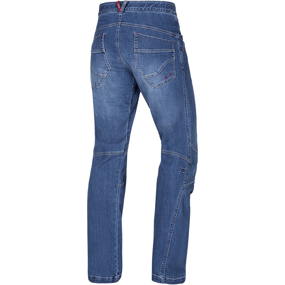 Ocun pantalón montaña hombre HURRIKAN JEANS vista trasera Ocun pantalón montaña hombre HURRIKAN JEANS vista trasera