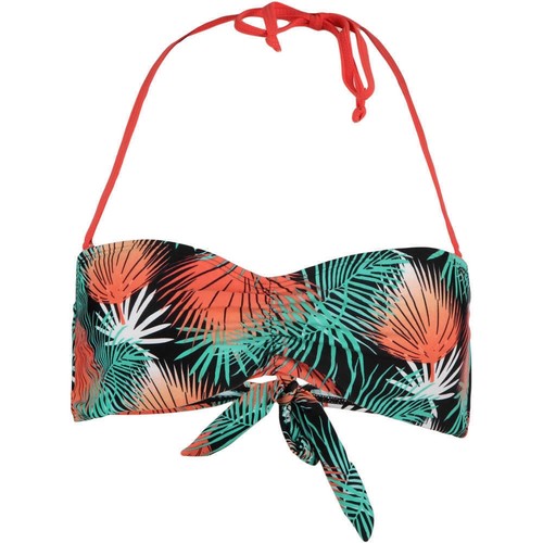 SEAFOR MIAMI BANDEAU ESTAMPADO negro