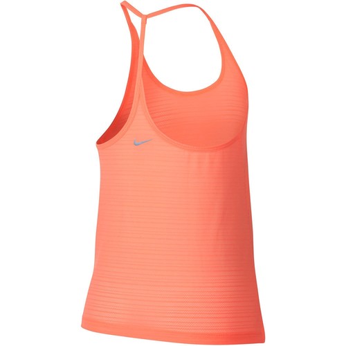 NIKE W NK MILER TANK naranja