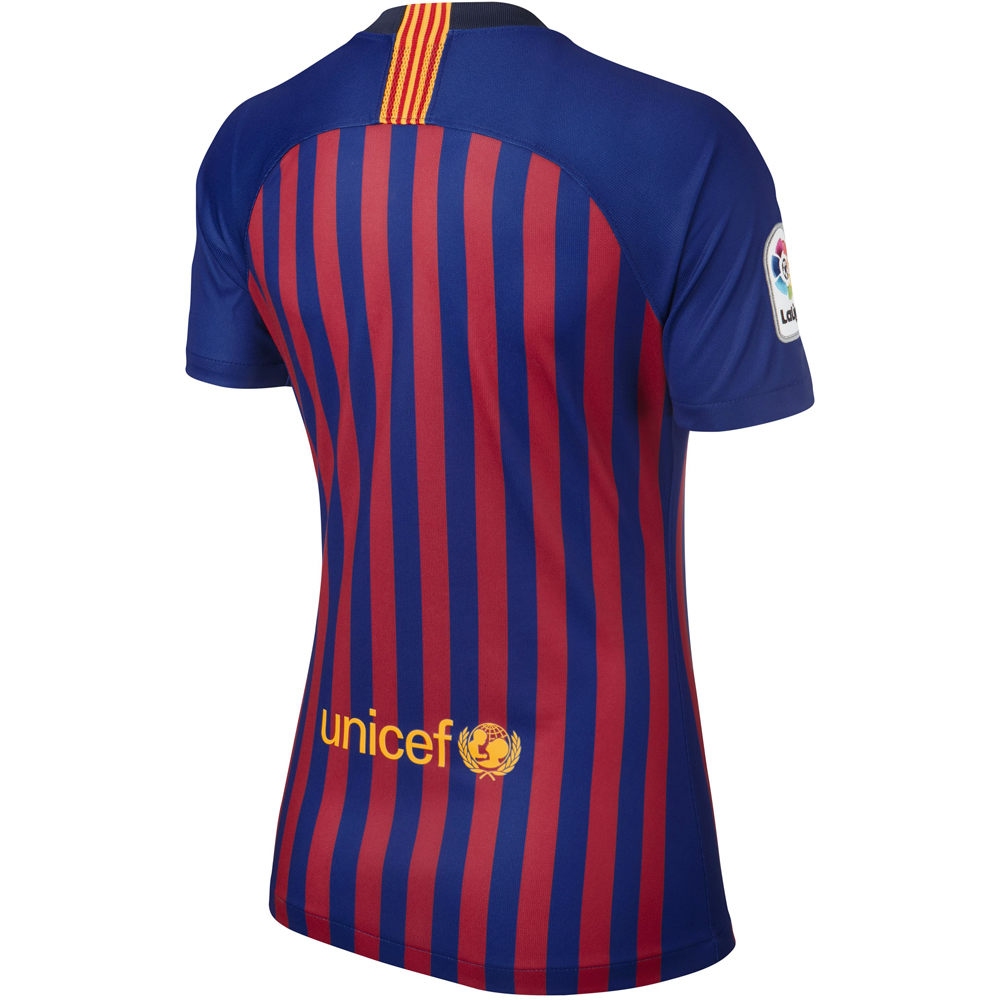 Nike camiseta de fútbol oficiales Nike BARCELONA 19 W NK BRT STAD JSY SS HM vista trasera Nike camiseta de fútbol oficiales Nike BARCELONA 19 W NK BRT STAD JSY SS HM vista trasera