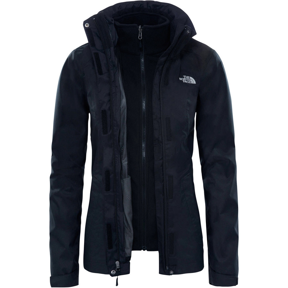 The North Face chaqueta impermeable insulada mujer W EVOLVE II TRI JKT vista trasera The North Face chaqueta impermeable insulada mujer W EVOLVE II TRI JKT vista trasera