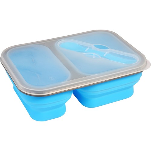 NEAK PEAK FIAMBRERA SILICONA 600ML+300ML azul