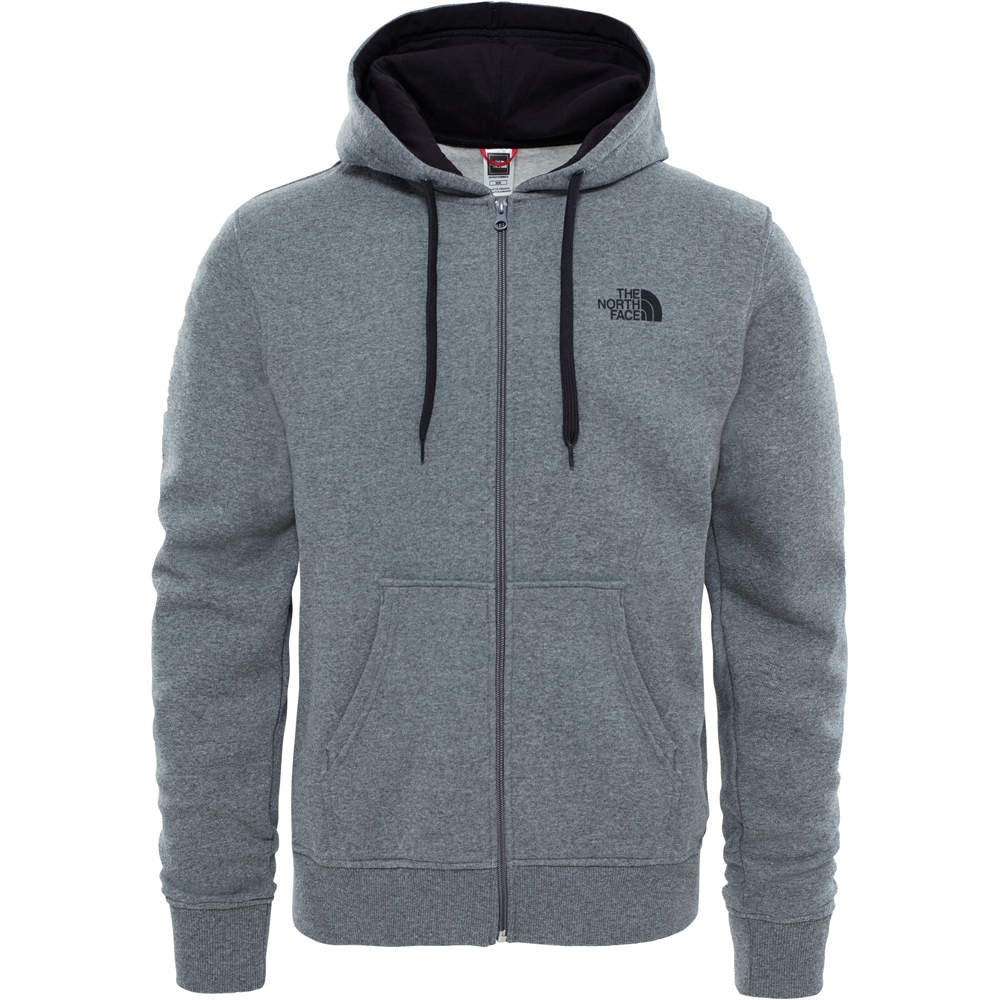The North Face sudadera hombre The North Face M OPEN GATE FZ HD vista frontal The North Face sudadera hombre The North Face M OPEN GATE FZ HD vista frontal
