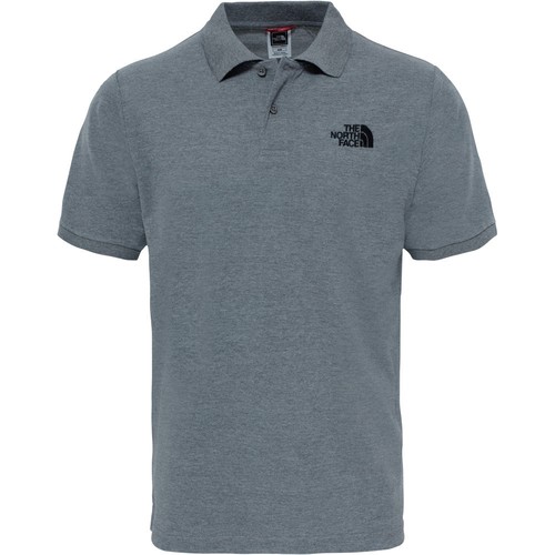 THE NORTH FACE M POLO PIQUET gris