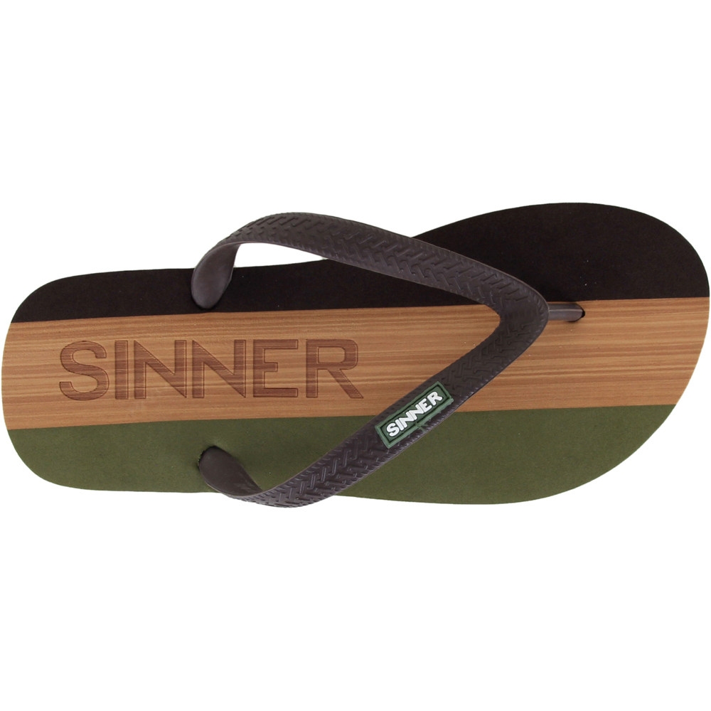 Sinner chanclas hombre Sinner CAPITOLA MEN vista superior Sinner chanclas hombre Sinner CAPITOLA MEN vista superior