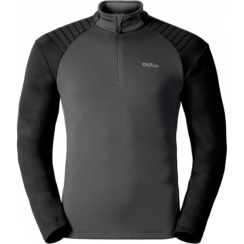 Odlo forro polar hombre Odlo Midlayer 1/2 zip PACT vista frontal Odlo forro polar hombre Odlo Midlayer 1/2 zip PACT vista frontal