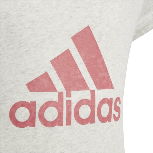ADIDAS YG LOGO TEE blanco