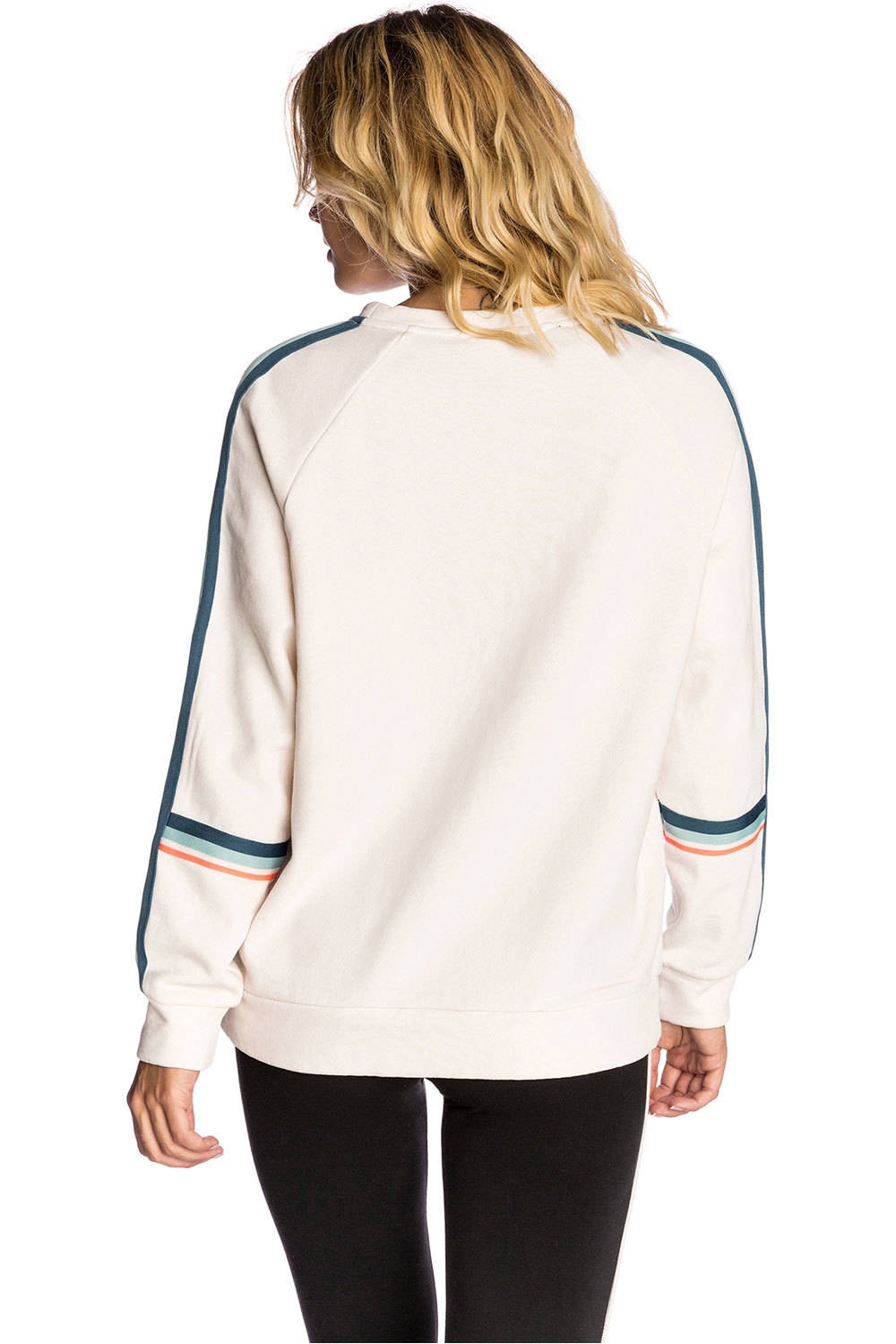 Rip Curl sudadera mujer Rip Curl RAINBOW DASH CREW vista trasera Rip Curl sudadera mujer Rip Curl RAINBOW DASH CREW vista trasera