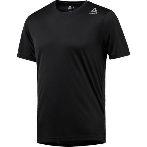 REEBOK RUN SS TEE negro