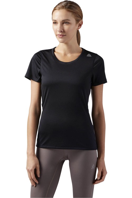 REEBOK RE SS TEE negro