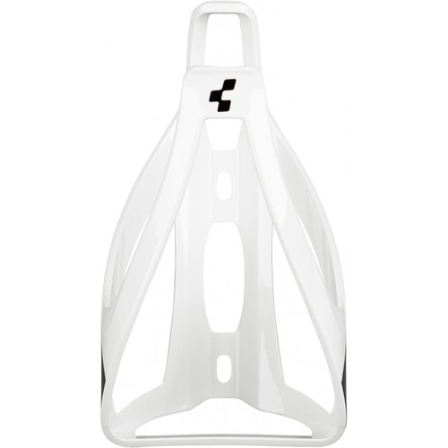 CUBE BOTTLE CAGE HPP GLOSSY WHITE N BLACK (13072) blanco