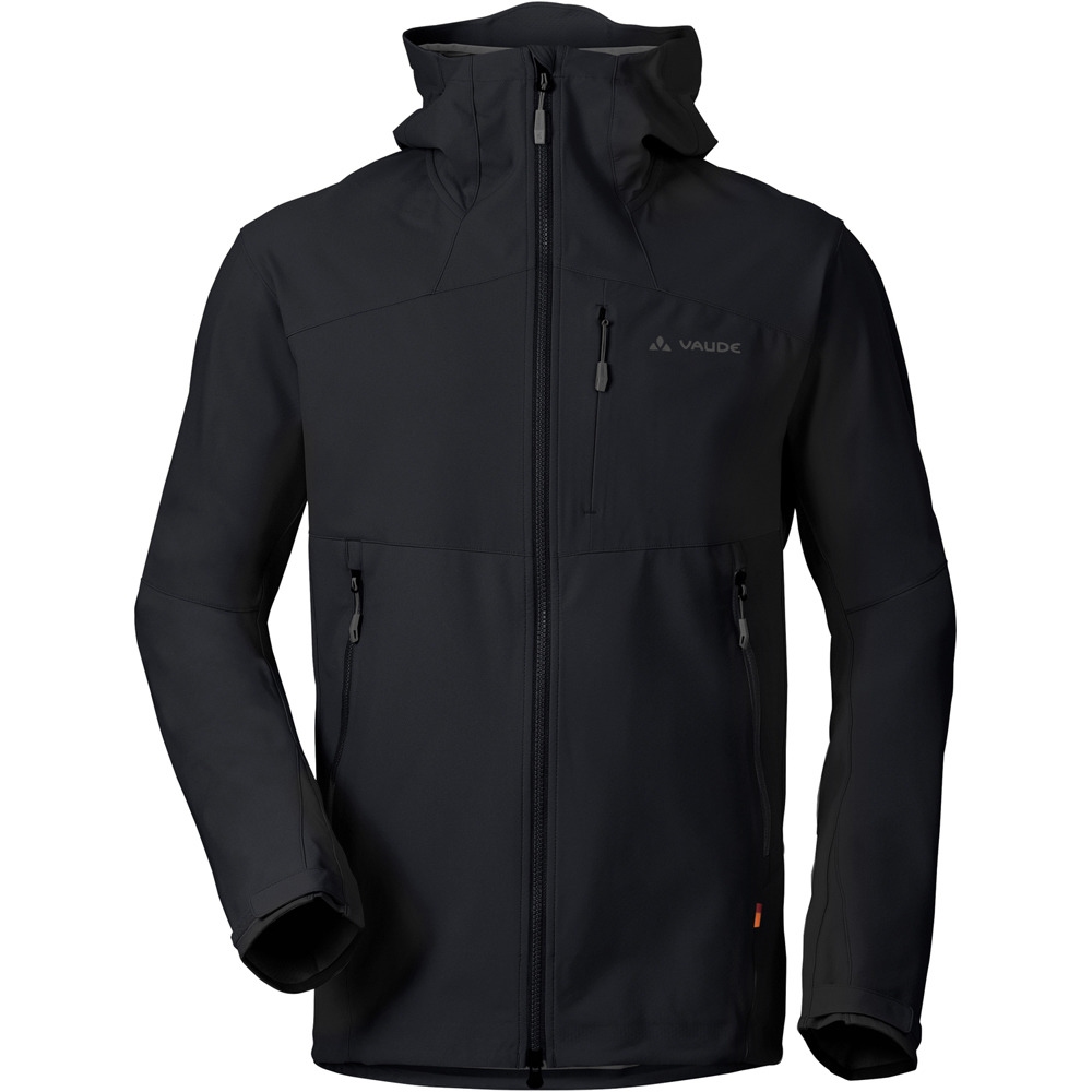 Vaude chaqueta softshell hombre Vaude Roccia Softshell Hoody vista frontal Vaude chaqueta softshell hombre Vaude Roccia Softshell Hoody vista frontal