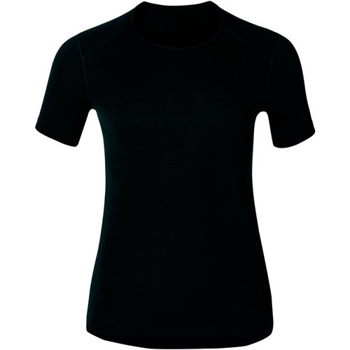 ODLO SHIRT S/S CREW NECK WARM negro