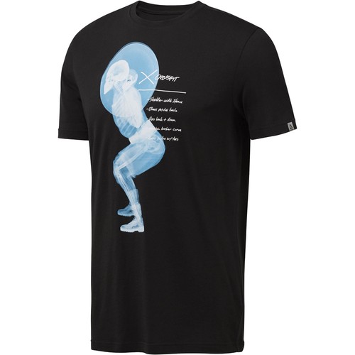 REEBOK CF X-RAY SQUAT TEE negro