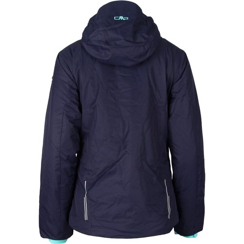 CMP GIRL SNAPS HOOD JACKET azul