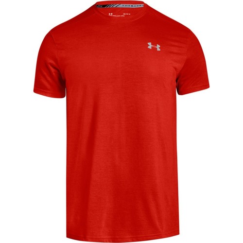 UNDER ARMOUR THREADBORNE STREAKER SS rojo