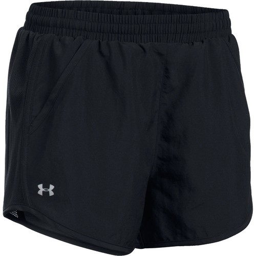 UNDER ARMOUR FLY BY SHORT negro