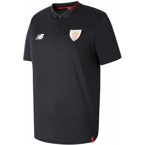 NEW BALANCE ATHL.BILBAO 19 POLO MC negro