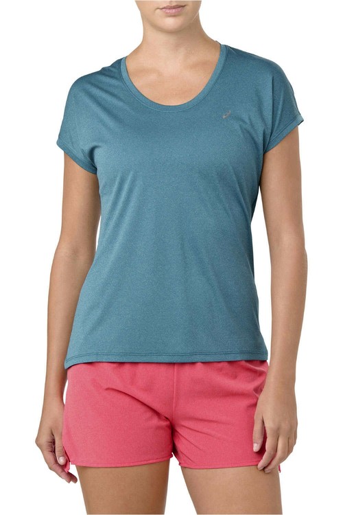 ASICS CAPSLEEVE TOP azul