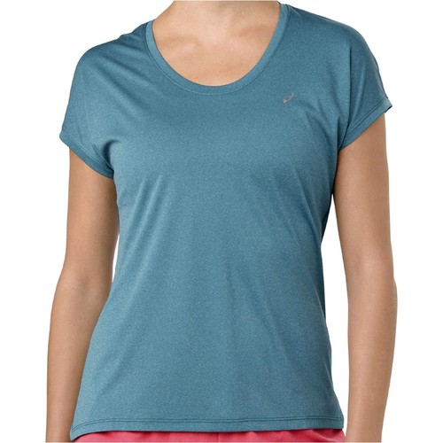 ASICS CAPSLEEVE TOP azul