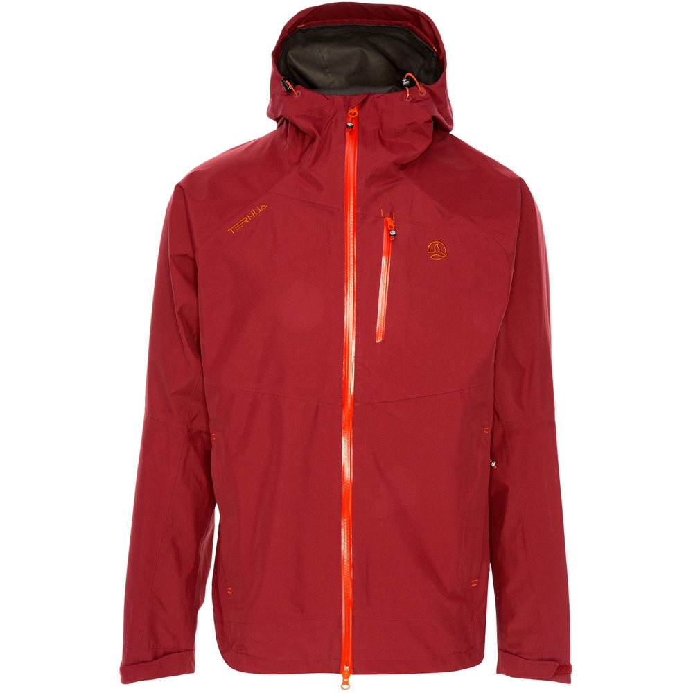 Ternua chaqueta impermeable hombre Ternua CHAQUETA KANGRI JACKET M vista frontal Ternua chaqueta impermeable hombre Ternua CHAQUETA KANGRI JACKET M vista frontal